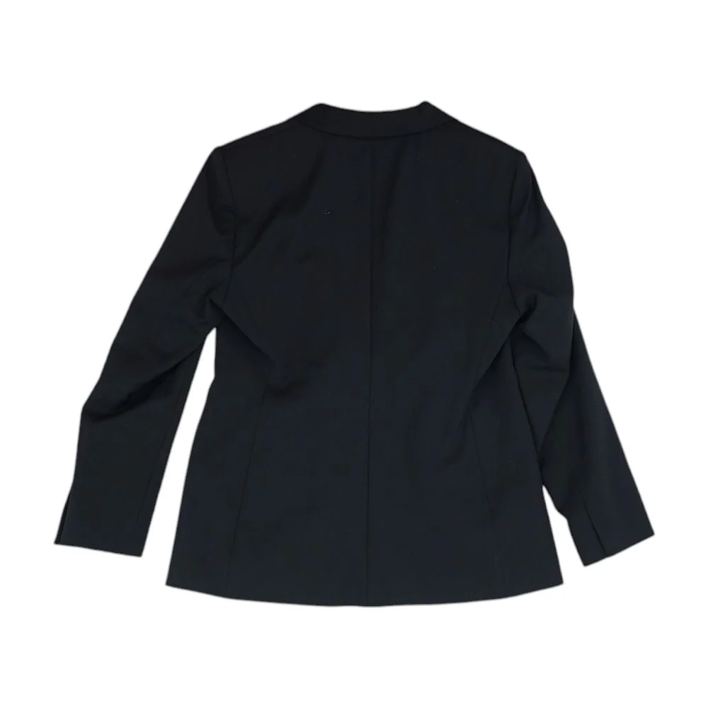 Black Solid Blazer - Image 2