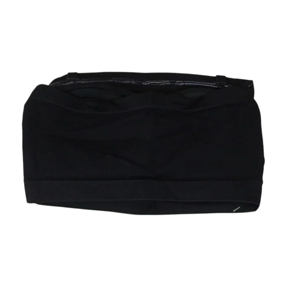 Black Solid Bra - Image 2