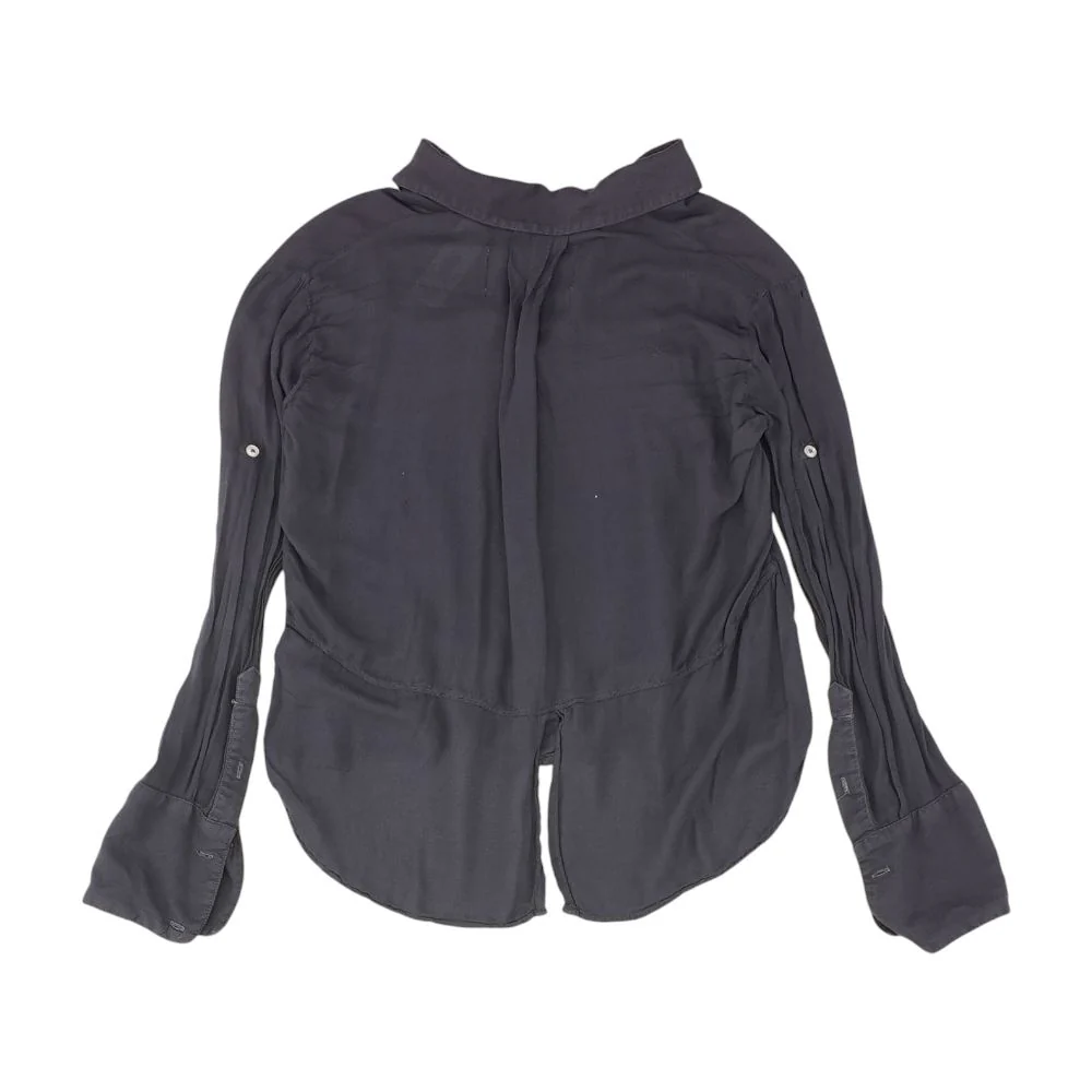 Black Solid Button Down - Image 2