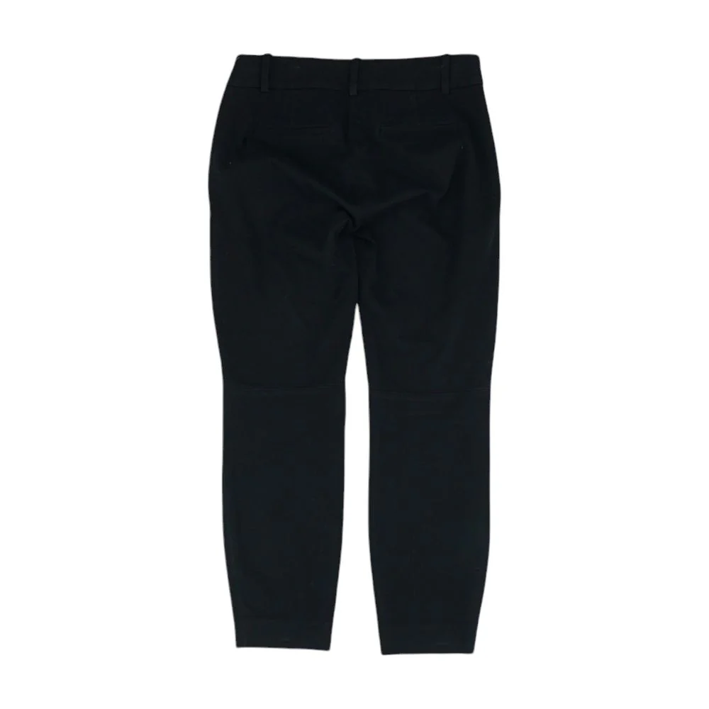 Black Solid Capri Pants - Image 2