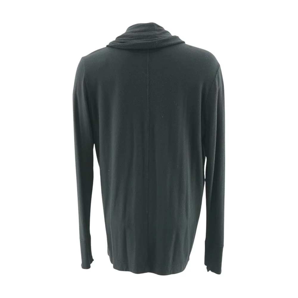 Black Solid Cardigan Sweater - Image 4