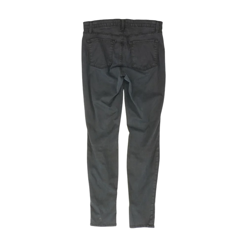Black Solid Chino Pants - Image 2