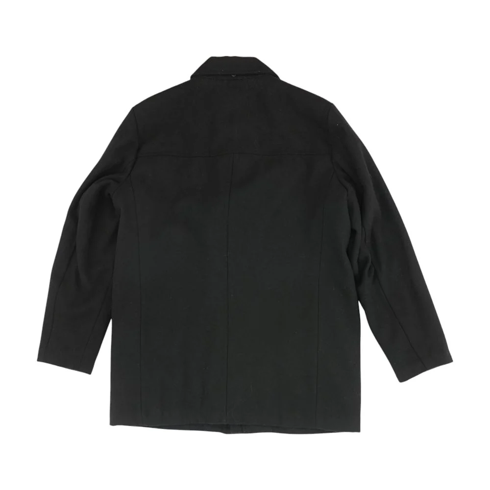Black Solid Coat - Image 2