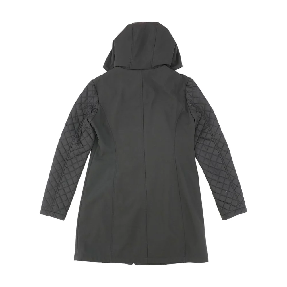 Black Solid Coat - Image 2
