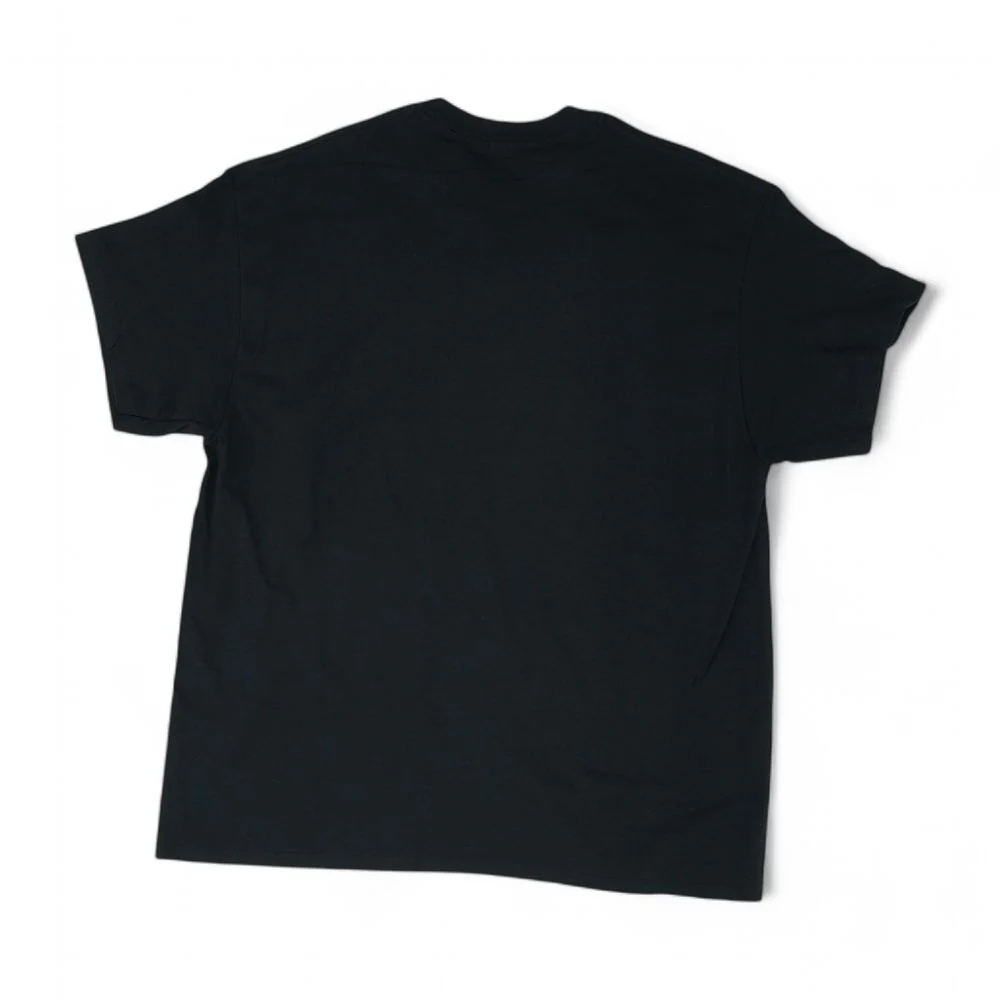 Black Solid Crewneck T-Shirt - Image 4