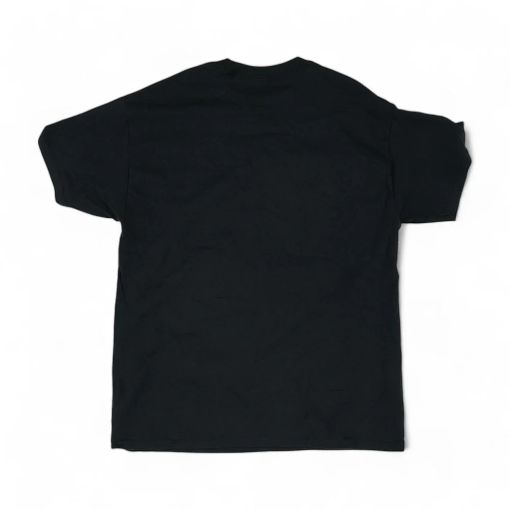 Black Solid Crewneck T-Shirt - Image 5