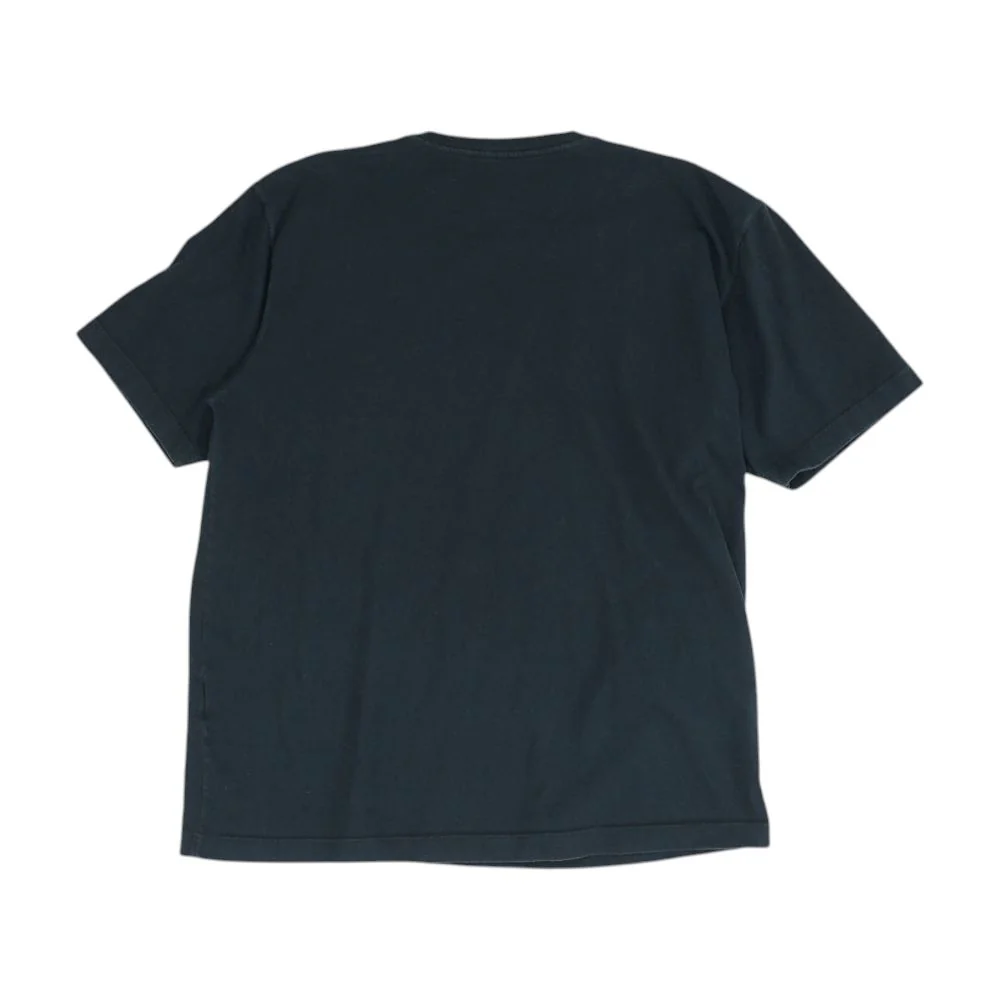 Black Solid Crewneck T-Shirt - Image 2