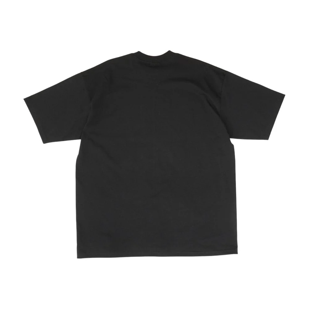 Black Solid Crewneck T-Shirt - Image 2