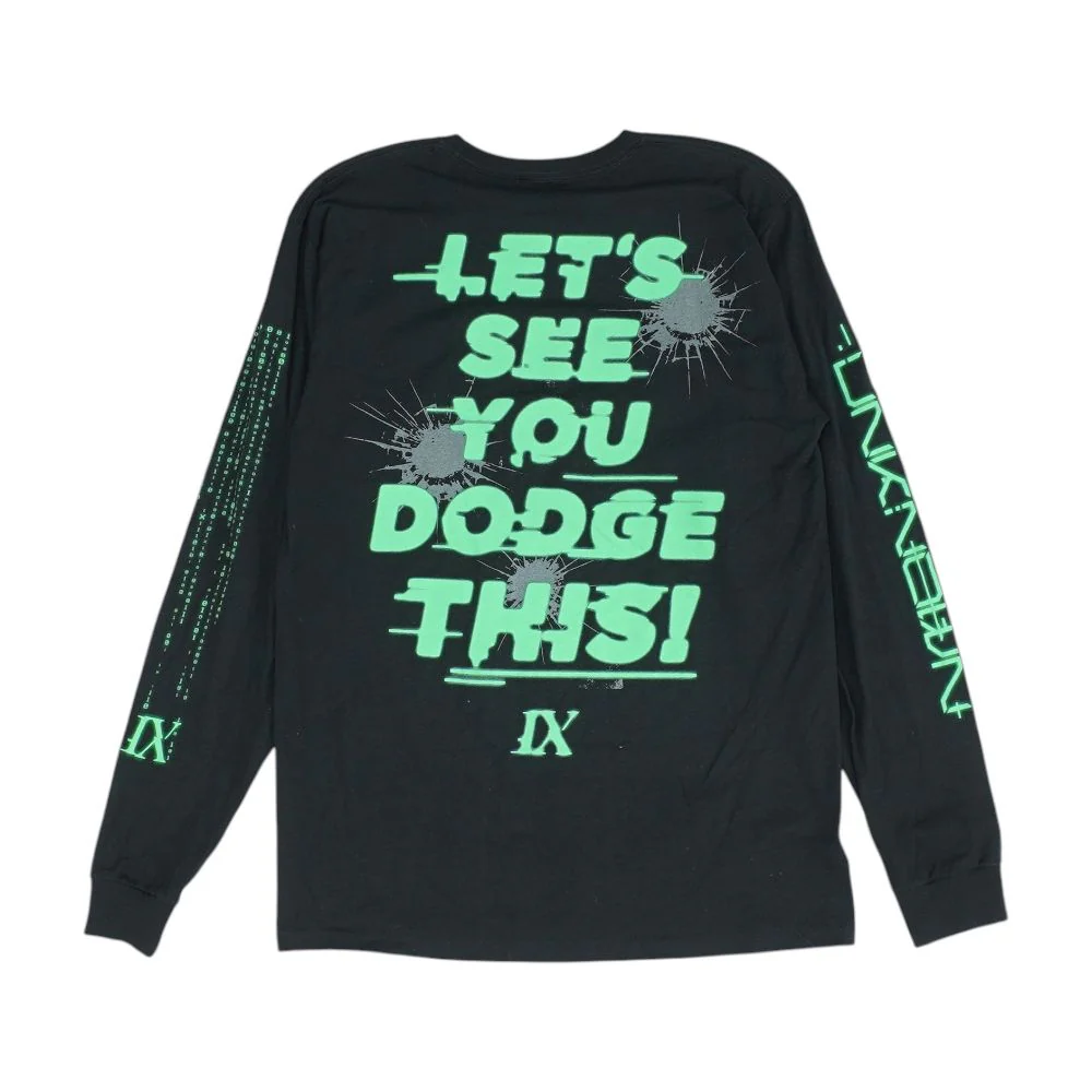 Black Solid Crewneck T-Shirt - Image 2