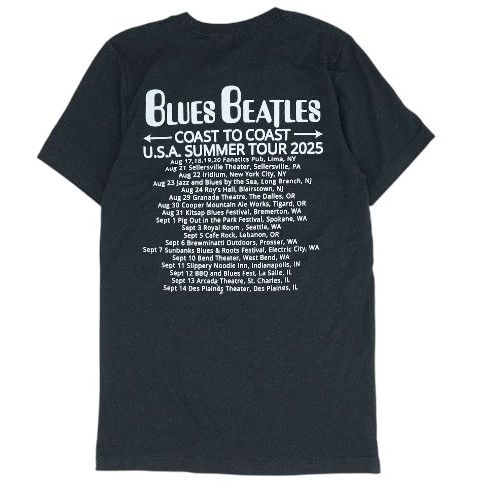 Black Solid Crewneck T-Shirt - Image 2