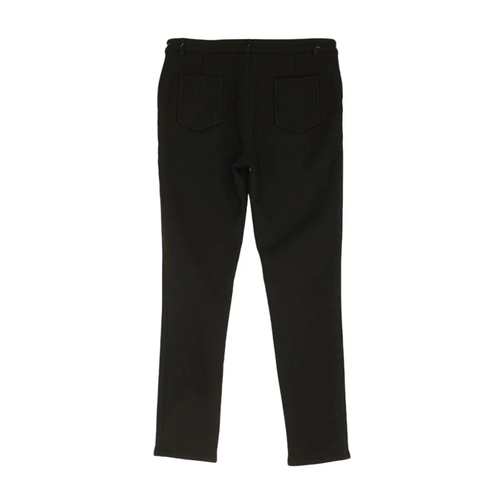 Black Solid Dress Pants - Image 2