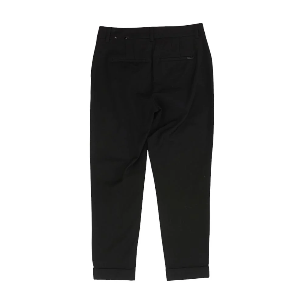 Black Solid Dress Pants - Image 2