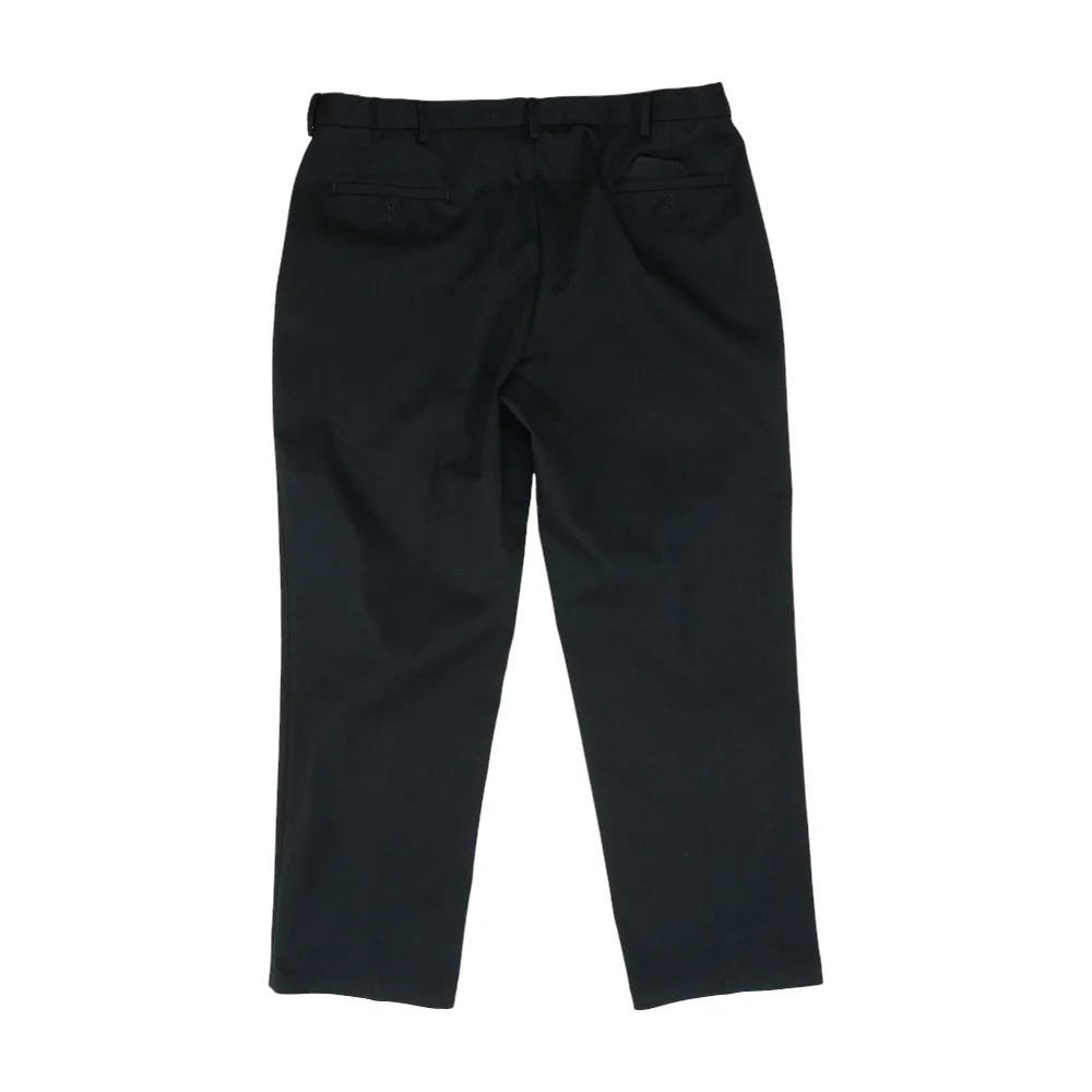 Black Solid Dress Pants - Image 2