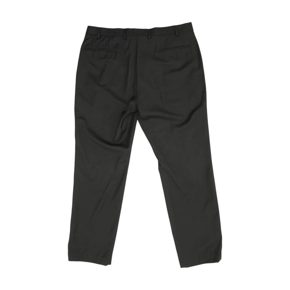 Black Solid Dress Pants - Image 2