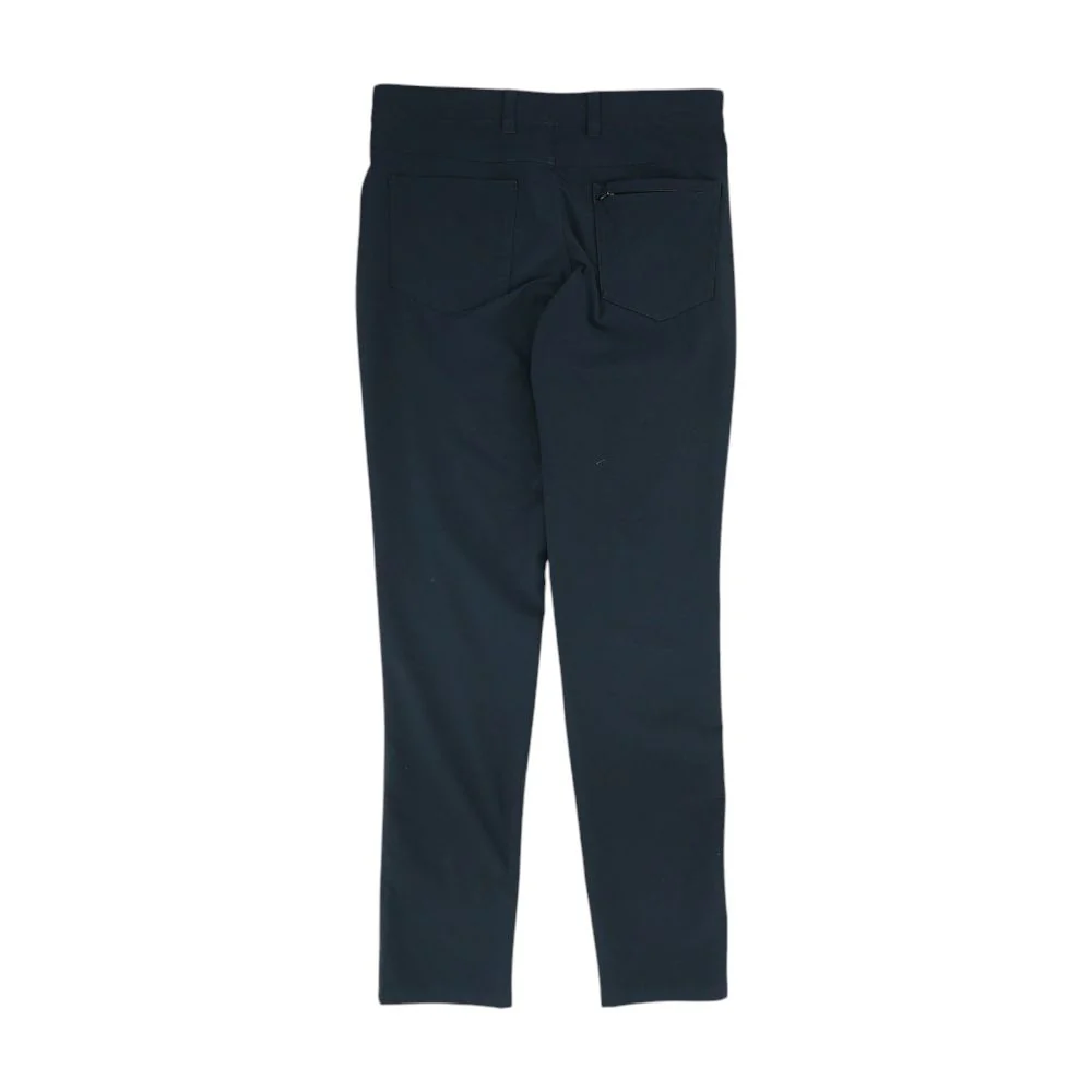 Black Solid Dress Pants - Image 2