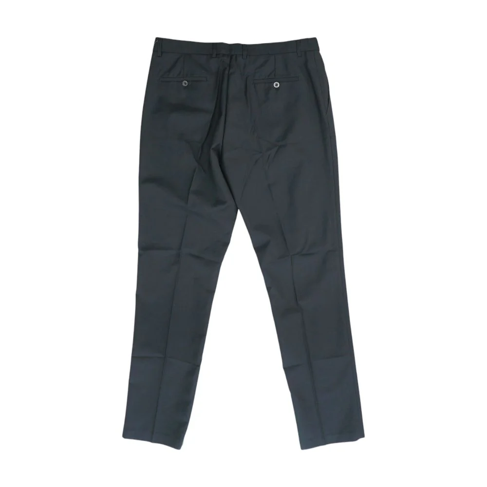 Black Solid Dress Pants - Image 2
