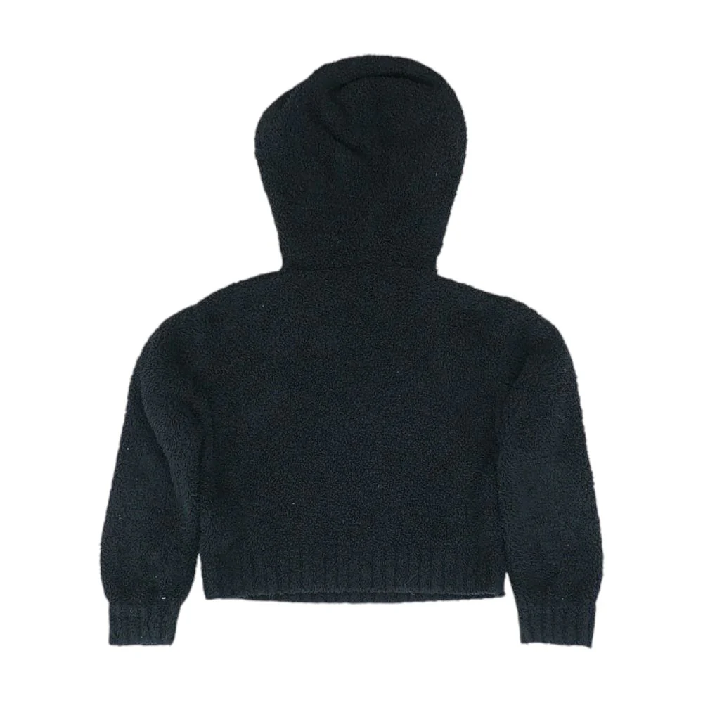 Black Solid Hoodie - Image 2
