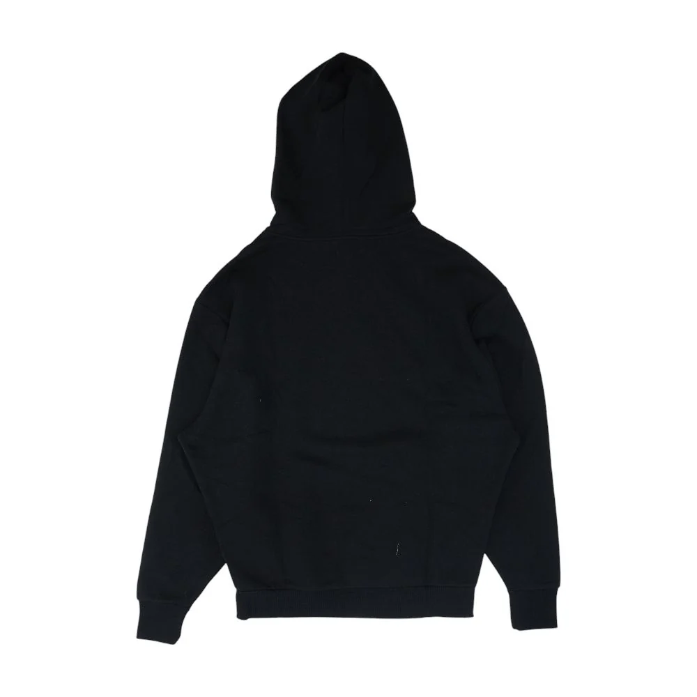 Black Solid Hoodie - Image 2