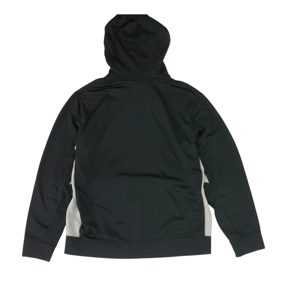 Black Solid Hoodie Pullover - Image 2