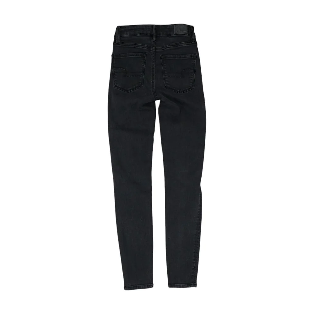 Black Solid Jeans - Image 2