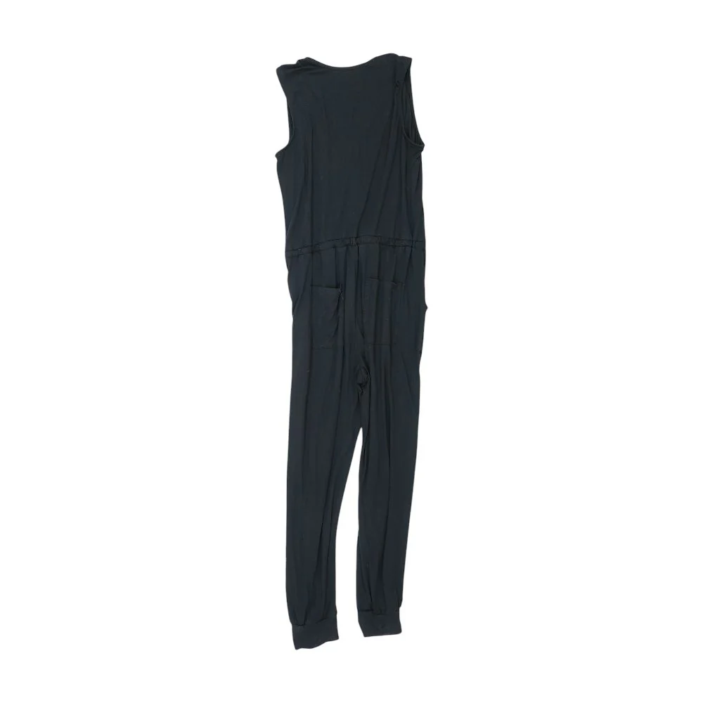 Black Solid Jumpsuit - Image 2