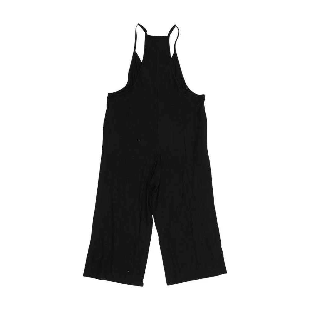 Black Solid Jumpsuit - Image 2