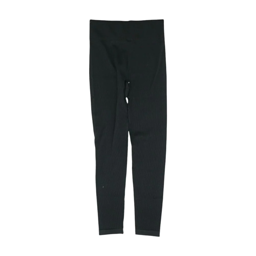 Black Solid Leggings - Image 2