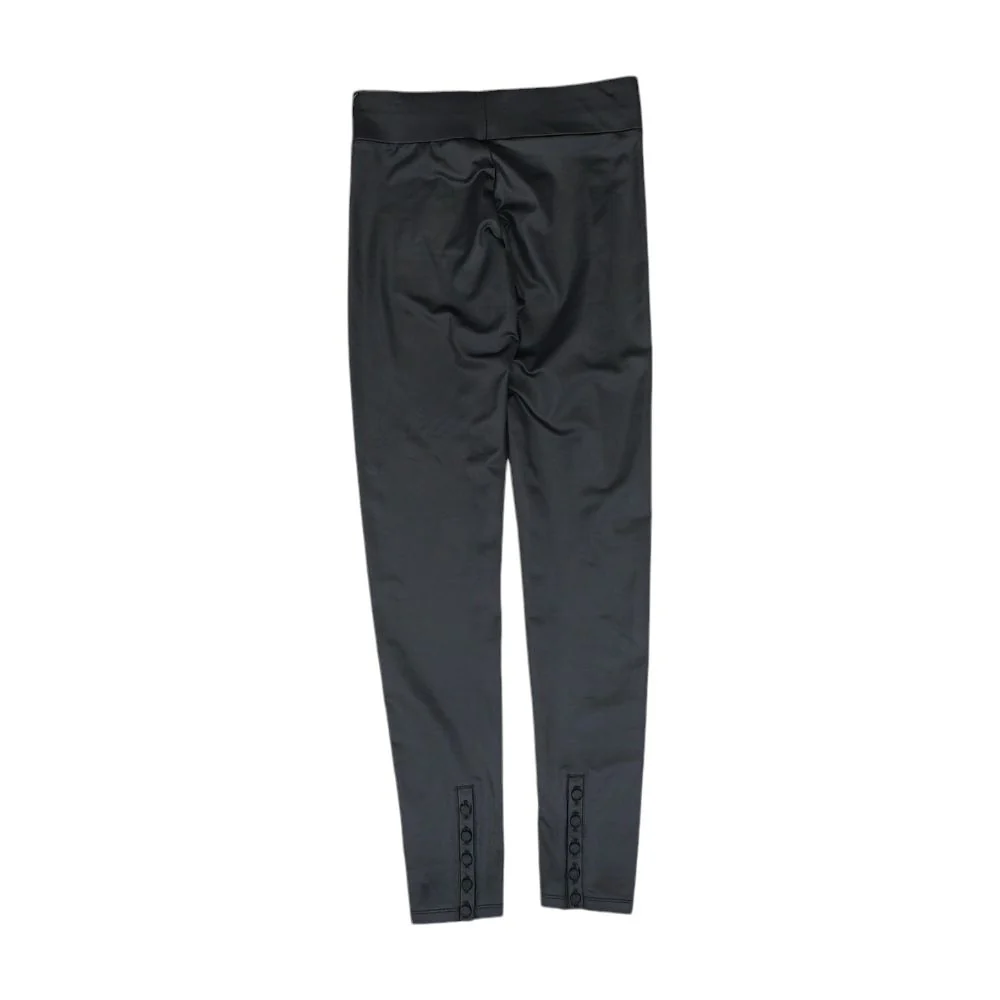 Black Solid Leggings - Image 2