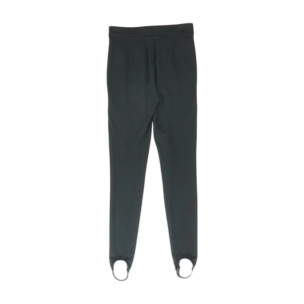Black Solid Leggings - Image 2