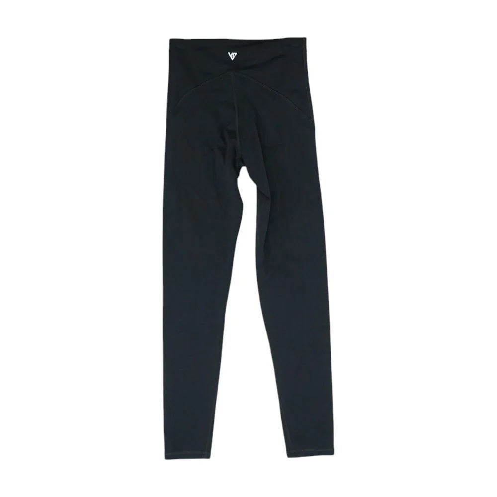 Black Solid Leggings - Image 2