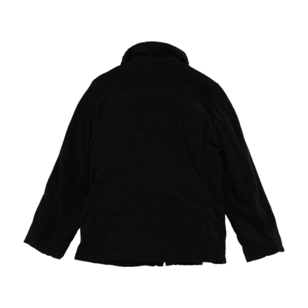 Black Solid Lightweight Jacket - Image 2