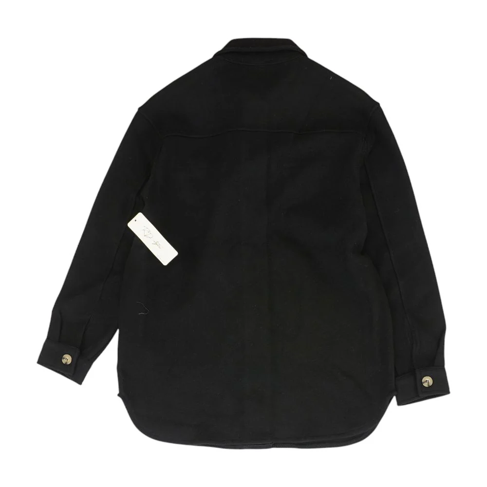 Black Solid Lightweight Jacket - Image 2