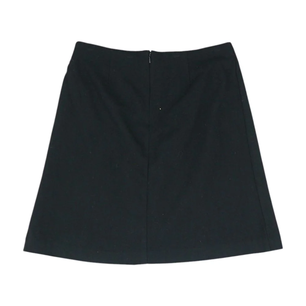 Black Solid Mini Skirt - Image 2