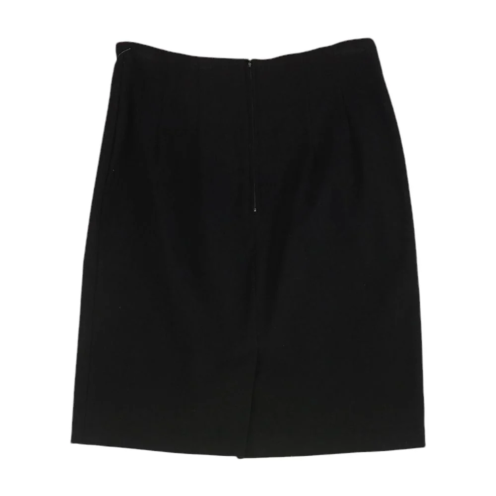 Black Solid Mini Skirt - Image 2