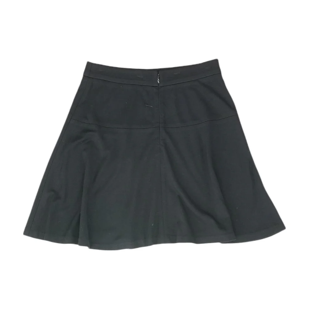 Black Solid Mini Skirt - Image 2