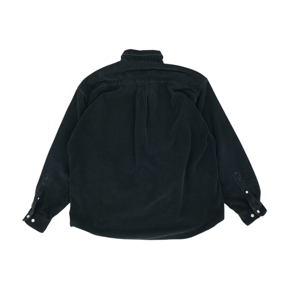 Black Solid Outdoor Button Down - Image 2