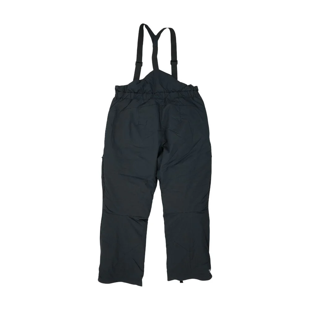 Black Solid Overalls - Image 2