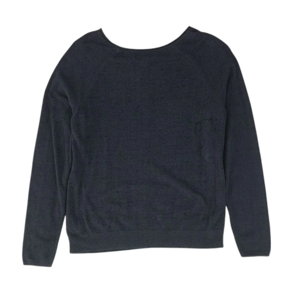 Black Solid Pajama Top - Image 2