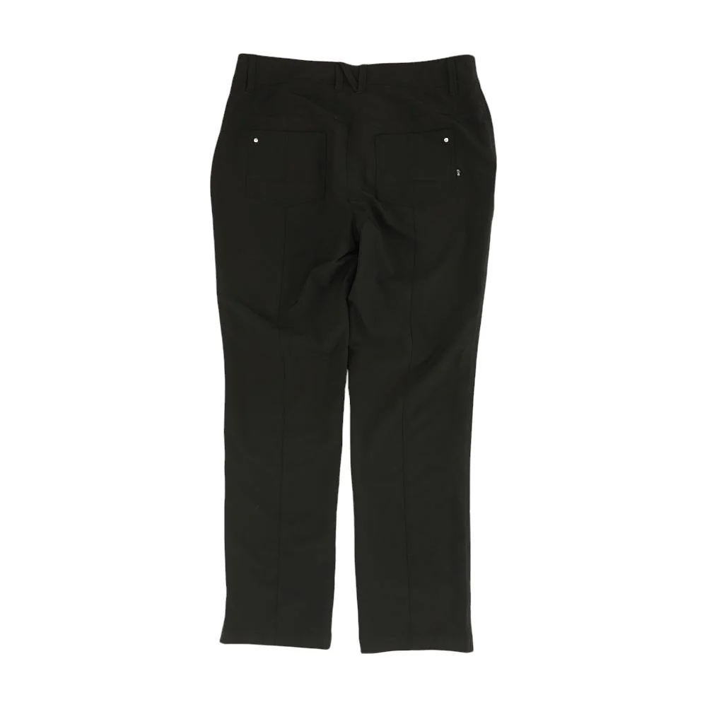 Black Solid Pants - Image 2