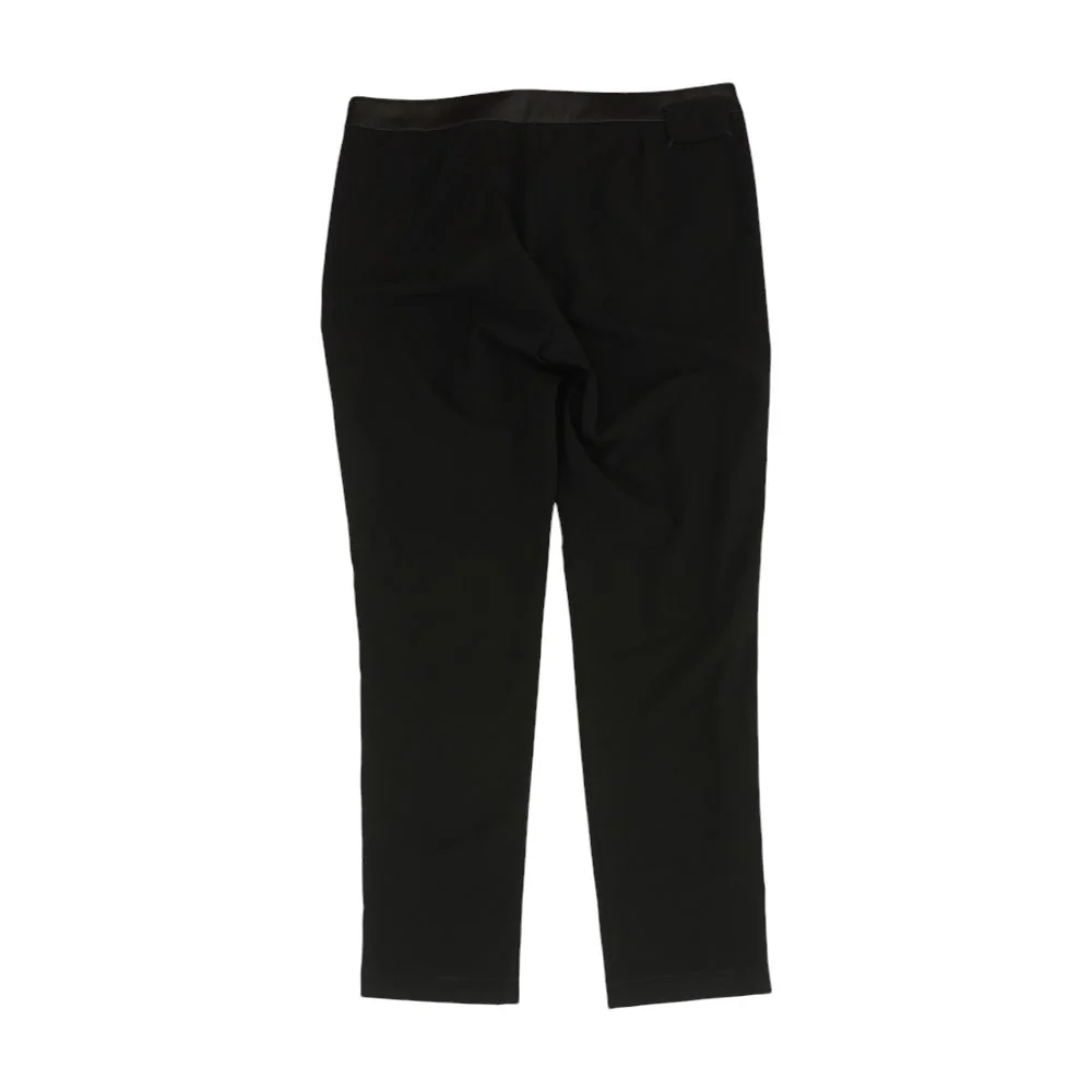 Black Solid Pants - Image 2