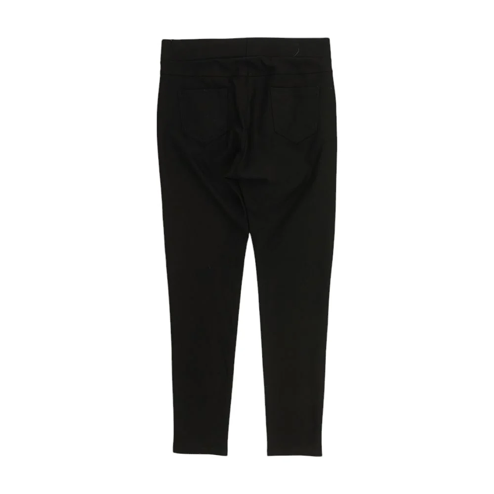 Black Solid Pants - Image 2