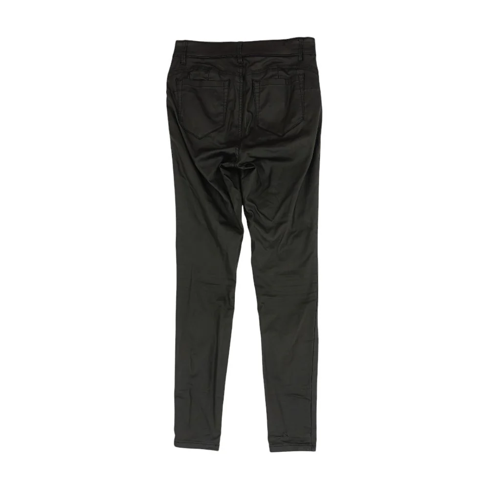 Black Solid Pants - Image 2