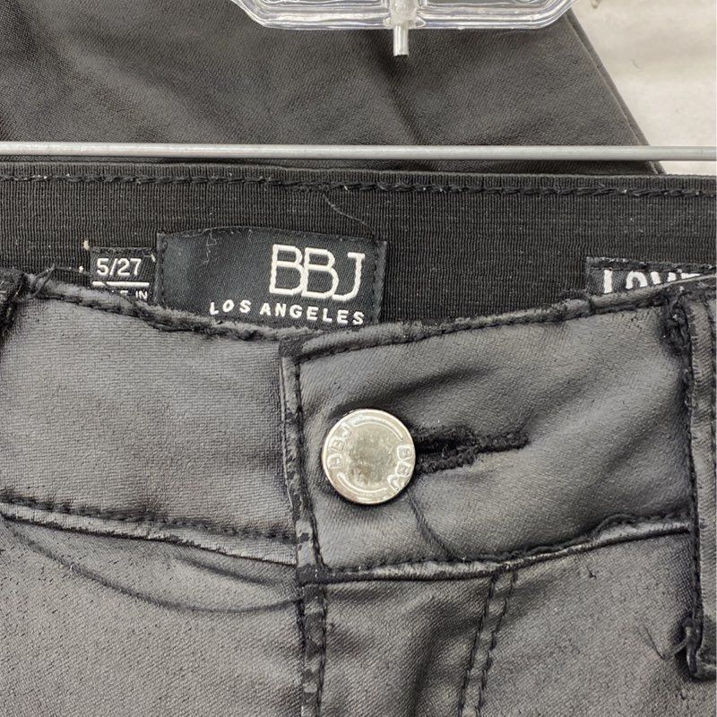 Black Solid Pants - Image 3