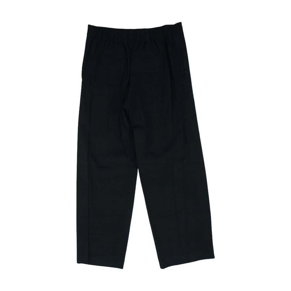 Black Solid Pants - Image 2