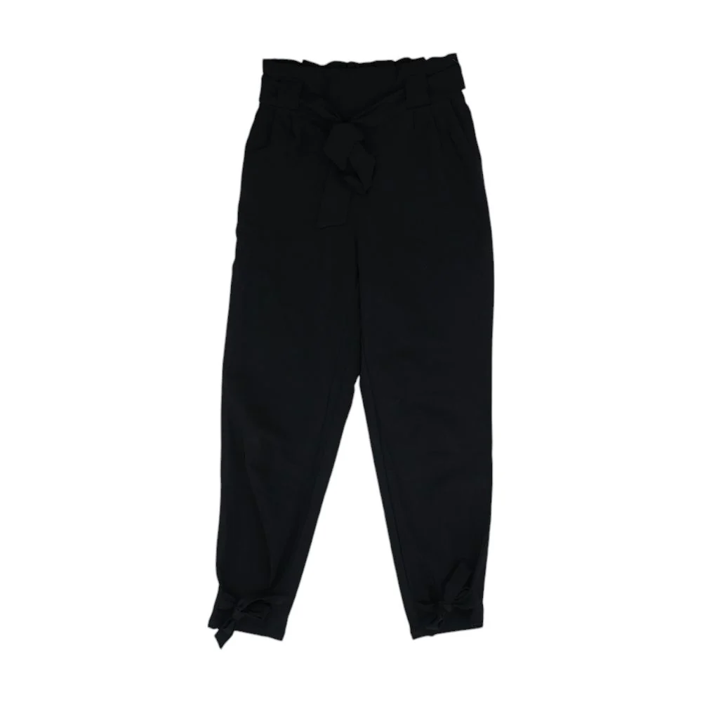 Black Solid Pants - Image 2