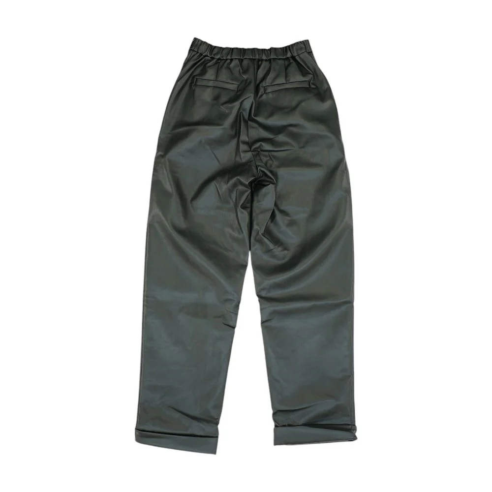 Black Solid Pants - Image 2