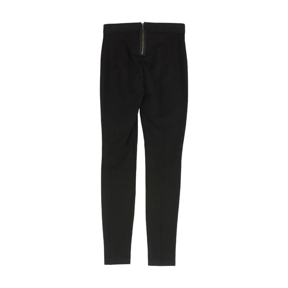 Black Solid Pants - Image 2
