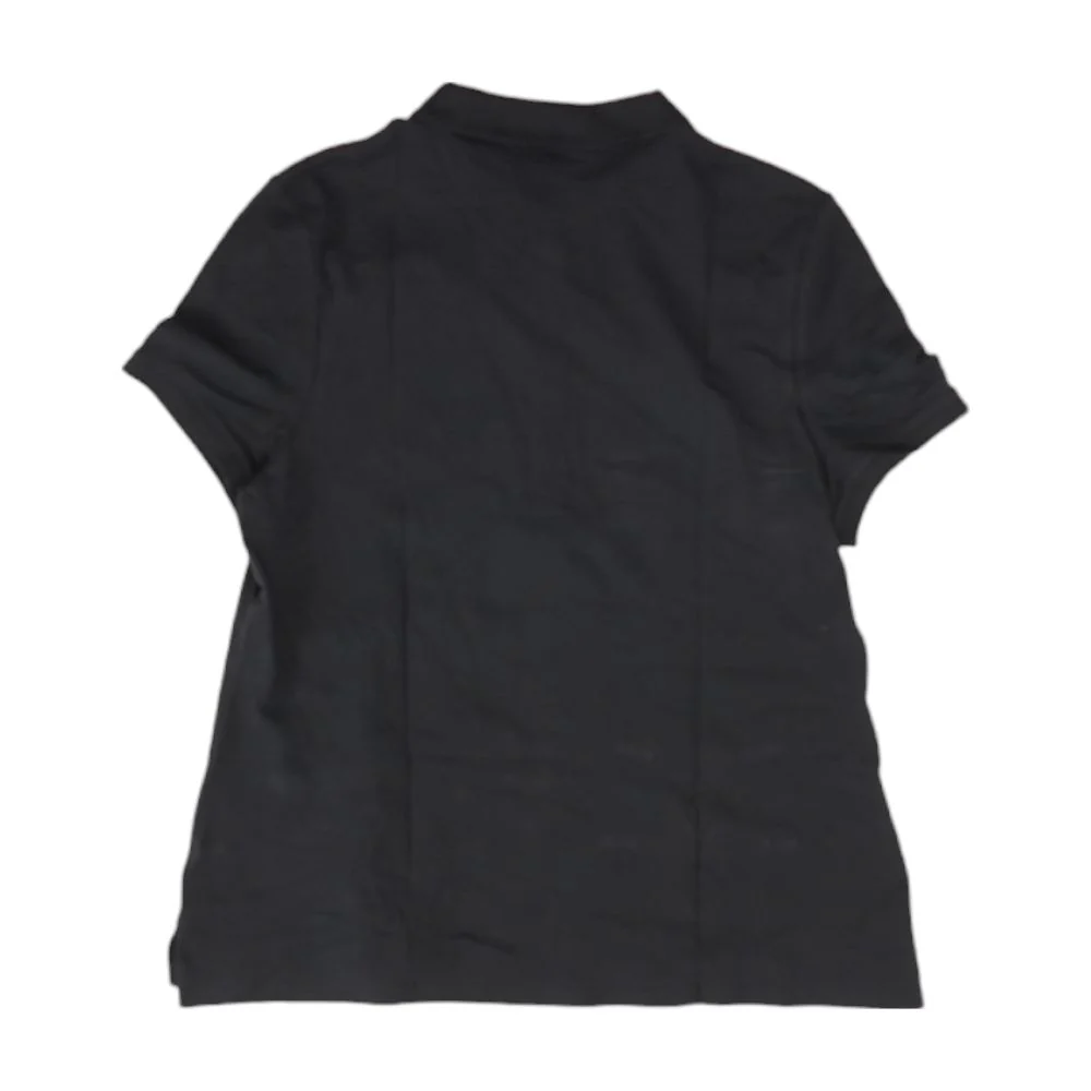 Black Solid Polo - Image 2