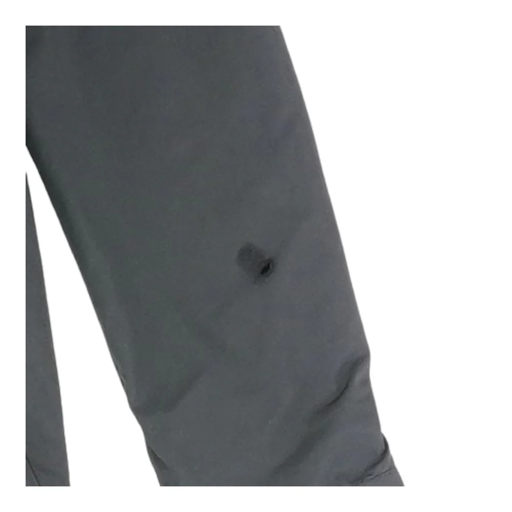 Black Solid Rain Jacket - Image 3