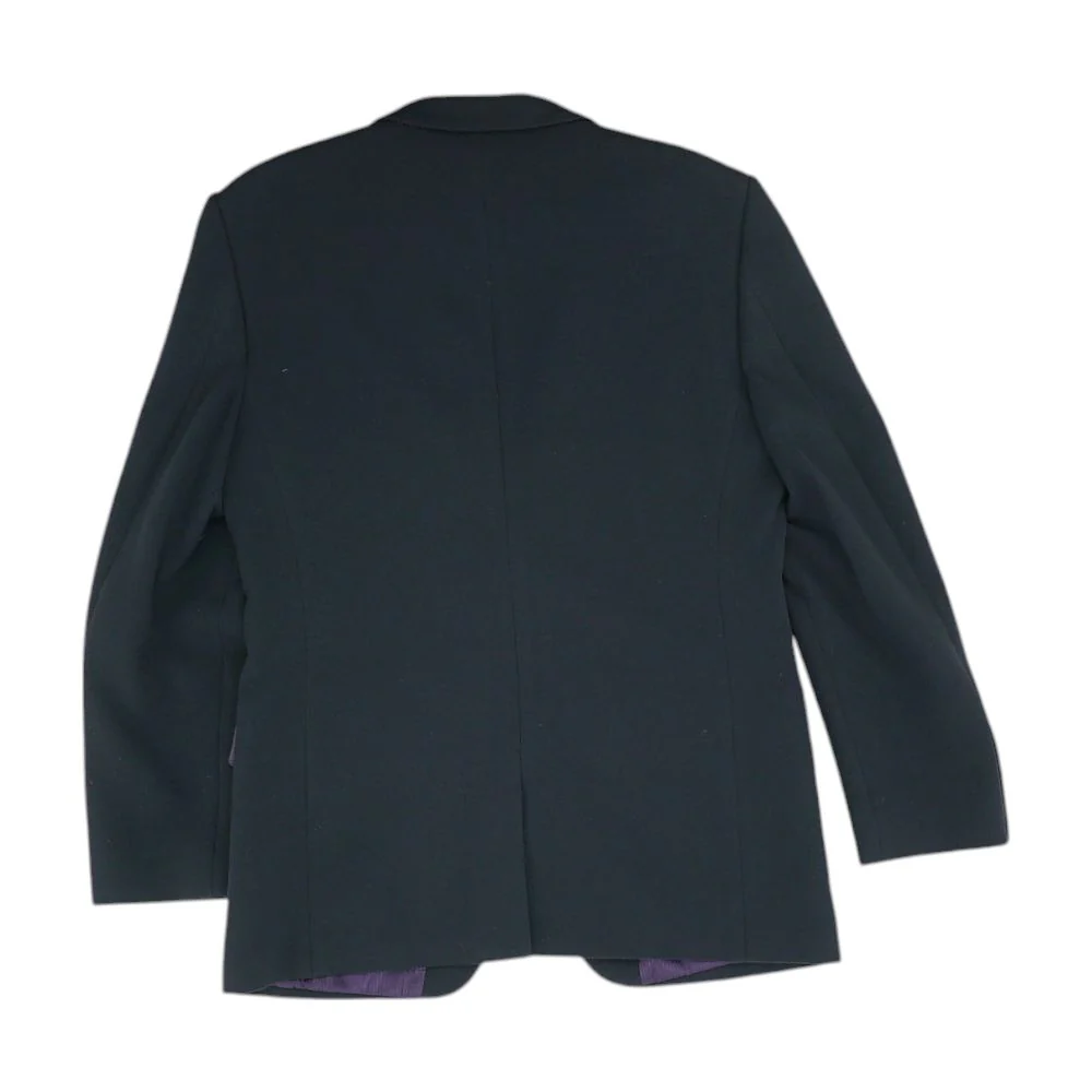 Black Solid Sport Coat - Image 2
